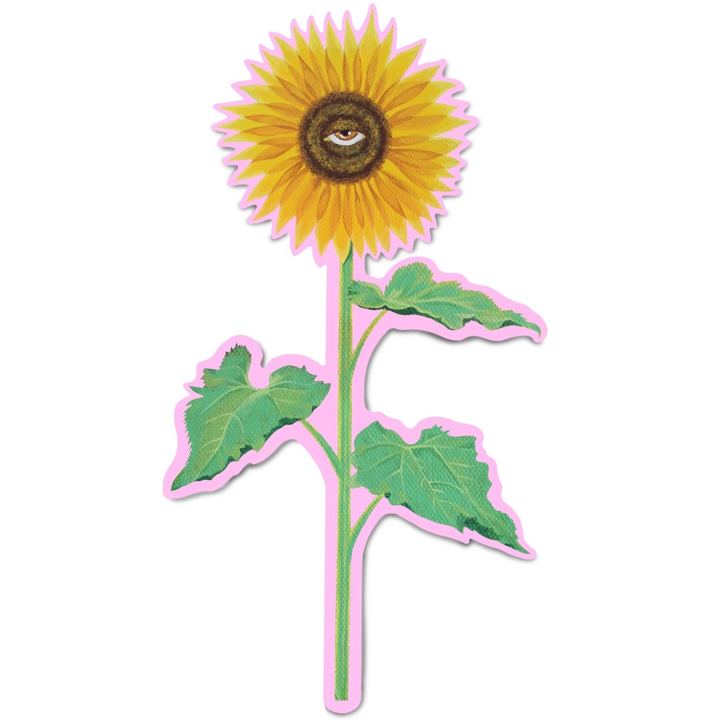 Sunflower Large Sticker Print